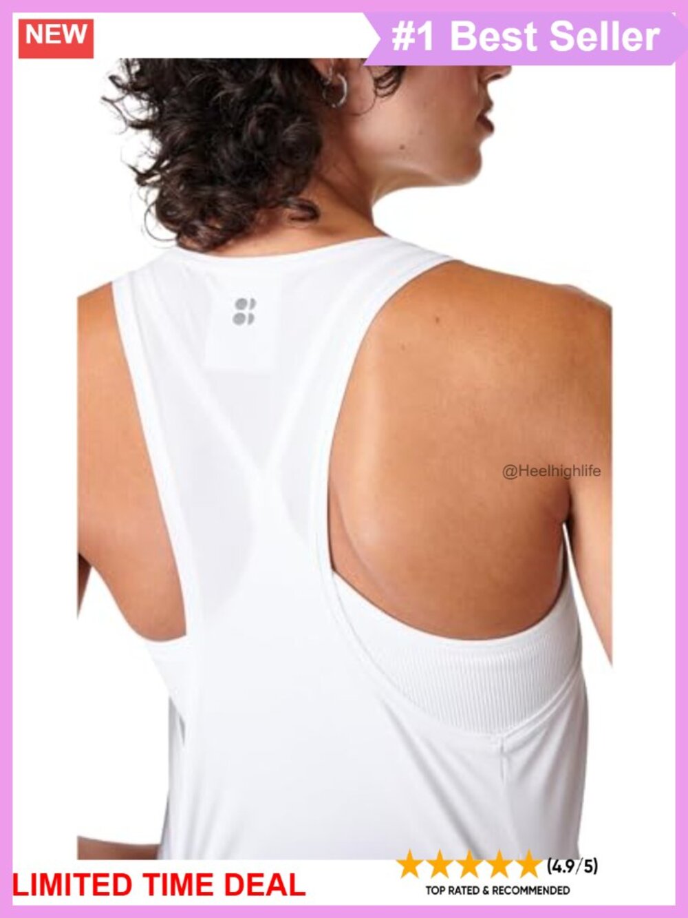 Sweaty Betty Womens Explorer Club Athletic Sleeveless Mini Dress - Picture 3 of 3